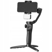 PROFESJONALNY STABILIZATOR GIMBALA VEVOR 3-OSIOWY DO SMARTFONÓW Z ŚWIATŁEM