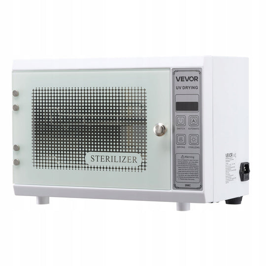 VEVOR STERYLIZATOR UV DO NARZĘDZI PAZNOKCI 12L 160W PREMIUM BIAŁY