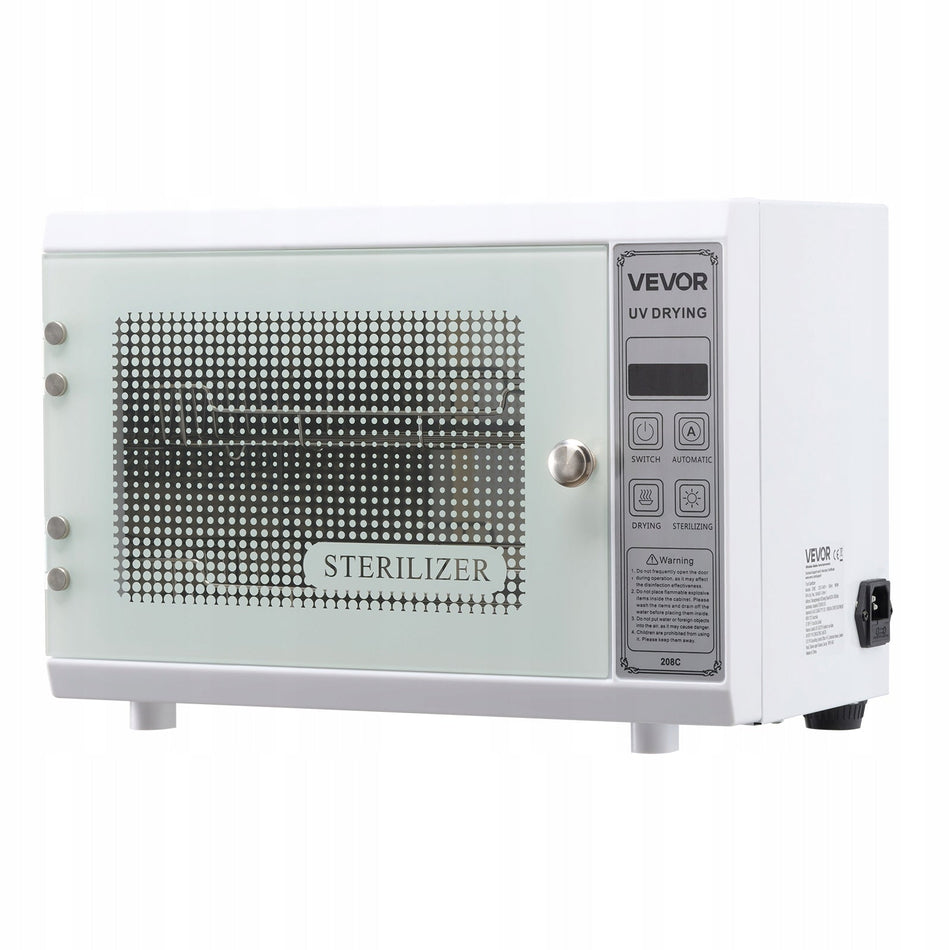 VEVOR STERYLIZATOR UV DO NARZĘDZI PAZNOKCI 12L 160W PREMIUM BIAŁY
