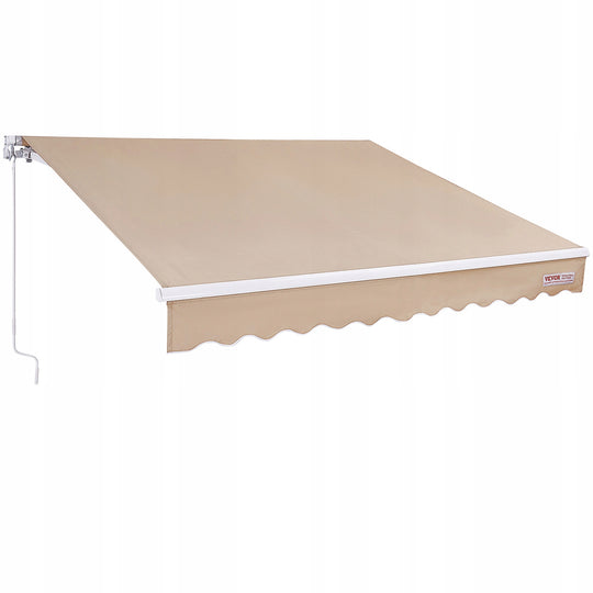MARKIZA VEVOR RĘCZNA ZWIJANA 304X244 CM OSŁONA PRZECIWSŁONECZNA PREMIUM