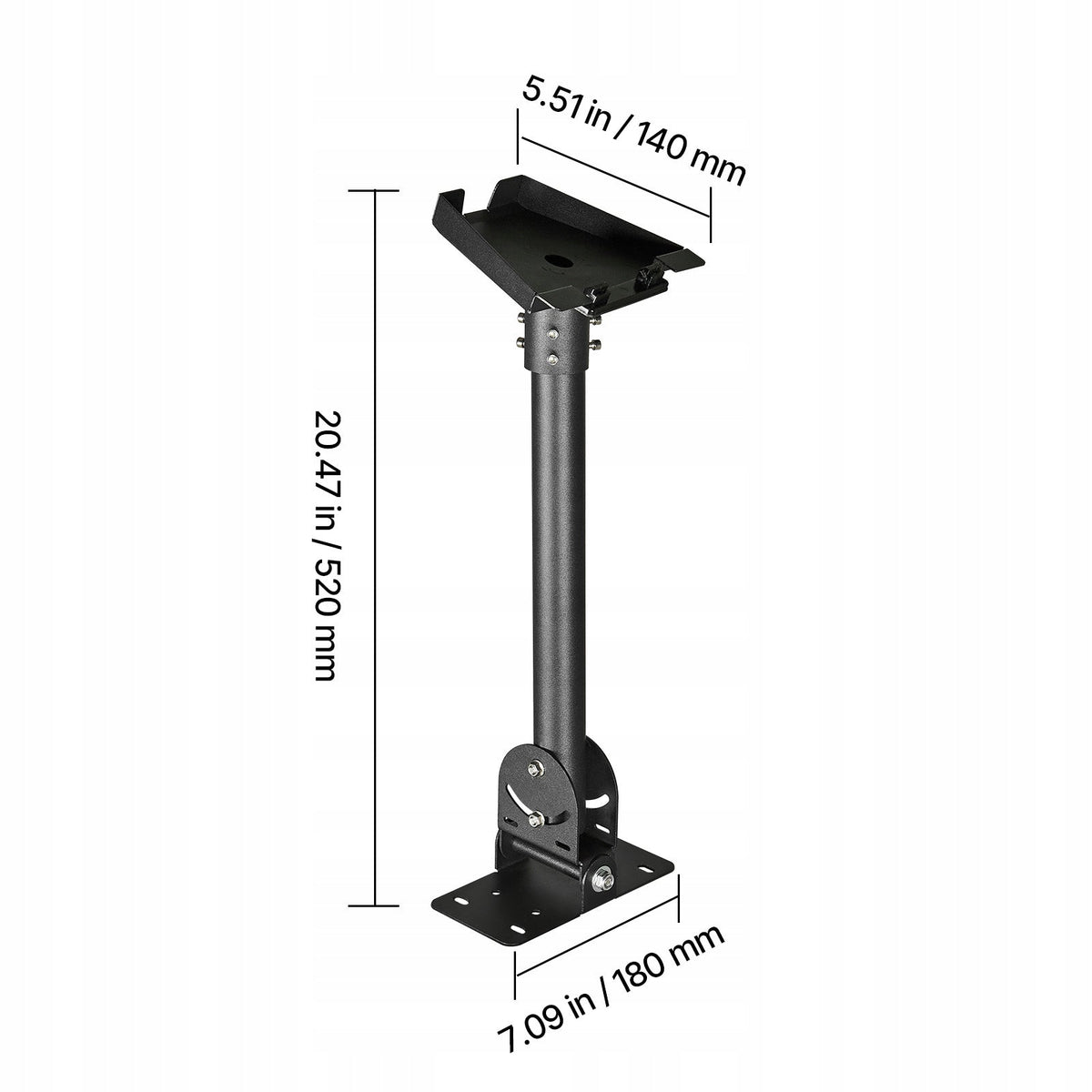 UCHWYT DACHOWY VEVOR STARLINK GEN 3 REGULOWANY 30-150 STALOWY PREMIUM