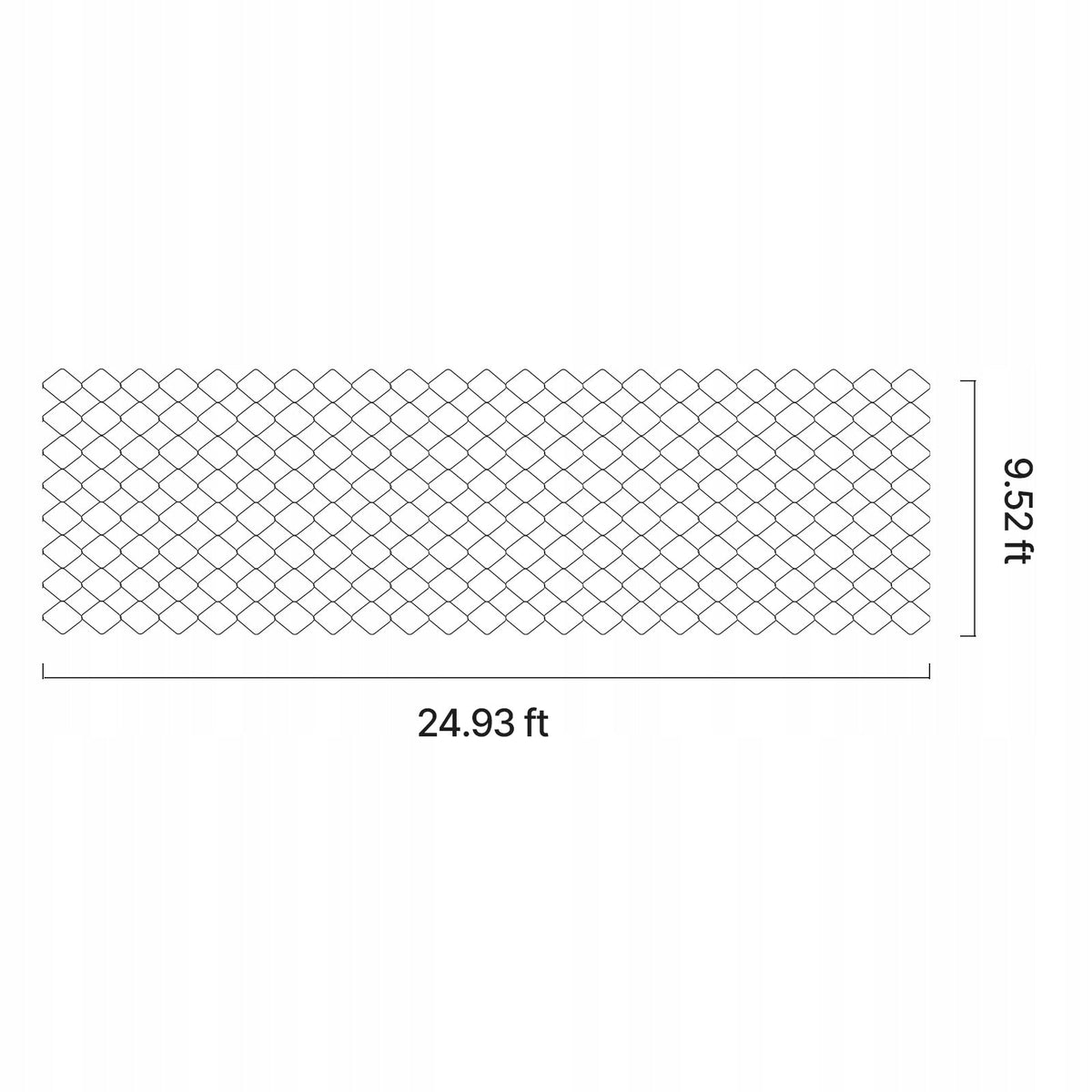 SIATKA ŻWIROWA VEVOR 75 MM KRATKA TRAWNIKOWA 7600X2900 MM MOCNA I TRWAŁA