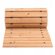 VEVOR MOCNA ŚCIEŻKA OGRODOWA DREWNIANA ROZKŁADANA 244X43 CM PREMIUM