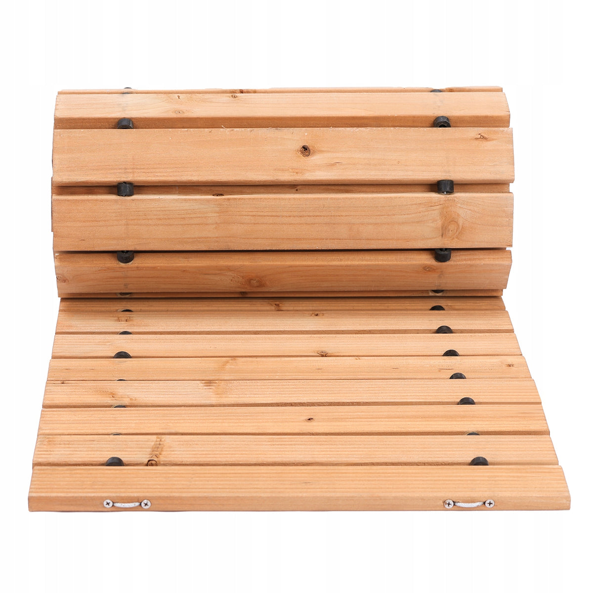 VEVOR MOCNA ŚCIEŻKA OGRODOWA DREWNIANA ROZKŁADANA 244X43 CM PREMIUM