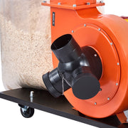 VEVOR SYSTEM ODPYLANIA 2634M3 H 3.0KM 2X159L FILTR WORKI MOCNY I MOBILNY