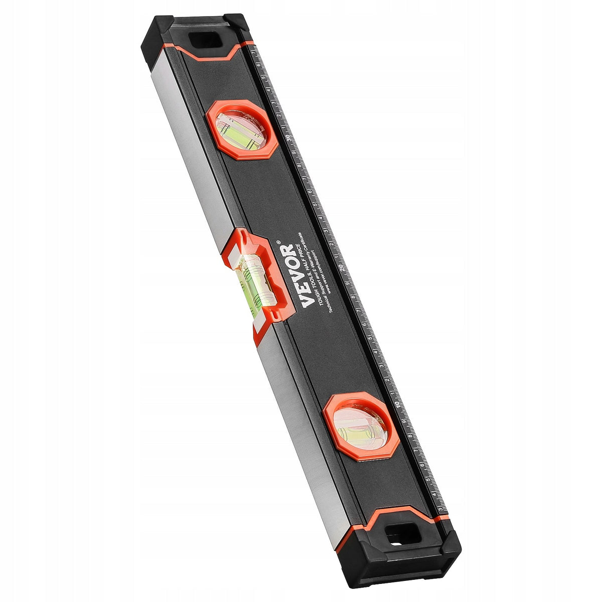 ZESTAW 6 POZIOMNIC VEVOR ALUMINIOWYCH MAGNETYCZNYCH 25-200 CM PRECYZYJNY