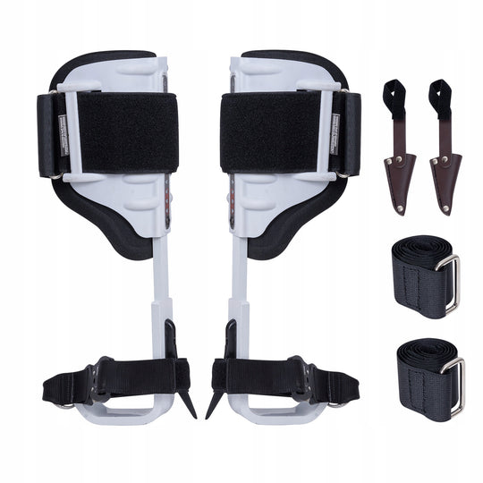 KOLCE WSPINACZKOWE VEVOR ALUMINIOWE OSTROGI 350LBS REGULOWANE PASKI