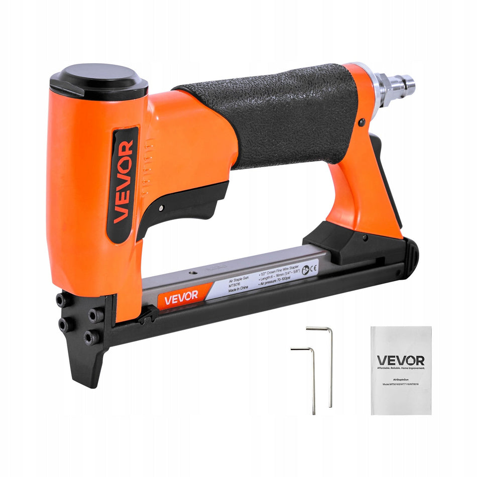 PROFESJONALNY ZSZYWACZ PNEUMATYCZNY VEVOR 21 GAUGE DO ZSZYWEK 80 SERIES