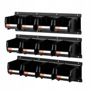 VEVOR MOCNE PUDEŁKA ŚCIENNE DO UKŁADANIA W STOSY 12 SZT 137X105X75 MM