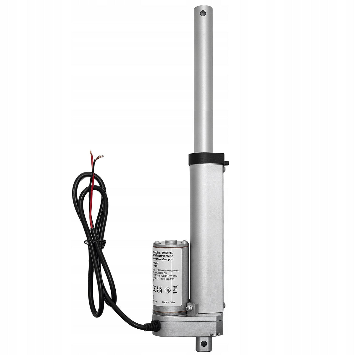 MOCNY NAPĘD LINIOWY VEVOR 12V 101.6MM 15MM S IP54 SILNIK LINIOWY PREMIUM