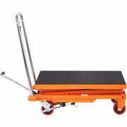 PROFESJONALNY WÓZEK PALETOWY HYDRAULICZNY VEVOR TFD15 150KG 127CM 4 KOŁA