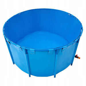 VEVOR STAW RYBNY NAZIEMNY 3100L PVC RAMA PCV MOCNY ZAWÓR DRENAŻOWY