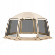 NAMIOT KEMPINGOWY VEVOR 457X421X245 CM IMPREZOWY DLA 12-15 OSÓB BEŻOWY