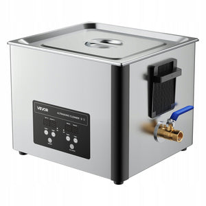 PROFESJONALNA MYJKA ULTRADŹWIĘKOWA VEVOR 15L 240W STAL NIERDZEWNA 40KHZ