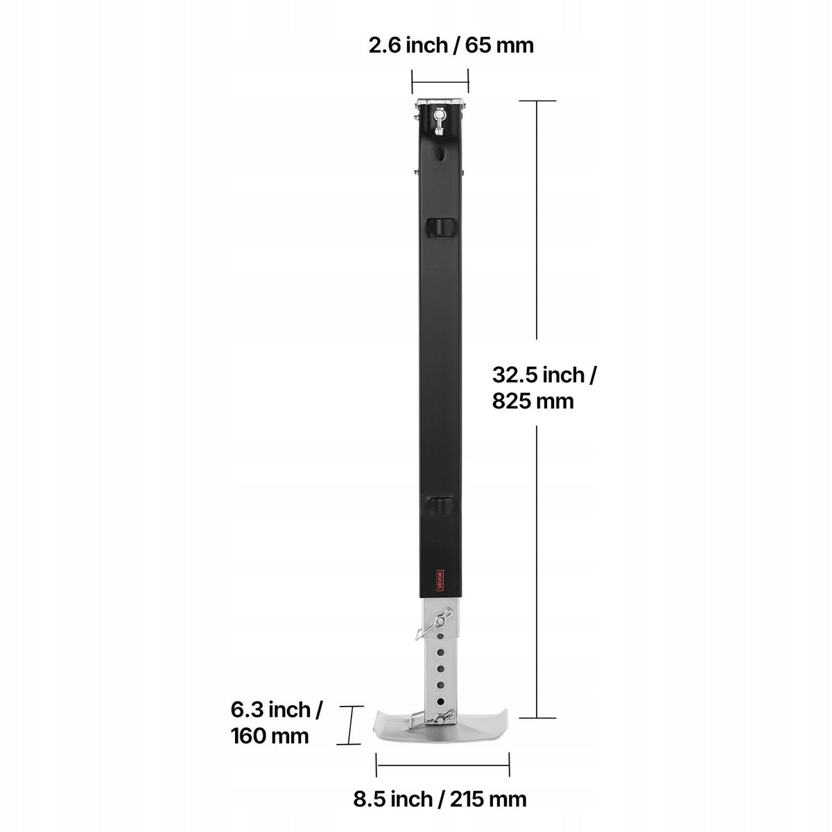 PODSTAWKA POD SIODŁO VEVOR RV FOLLOW 179014 825MM MOCNA STALOWA NOGA