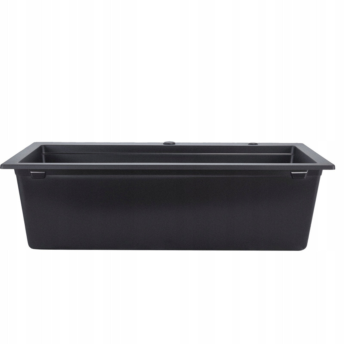ZLEW KUCHENNY GRANITOWY VEVOR 84X56X25 CM NABLATOWY CZARNY PREMIUM