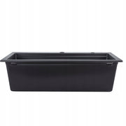 ZLEW KUCHENNY GRANITOWY VEVOR 84X56X25 CM NABLATOWY CZARNY PREMIUM