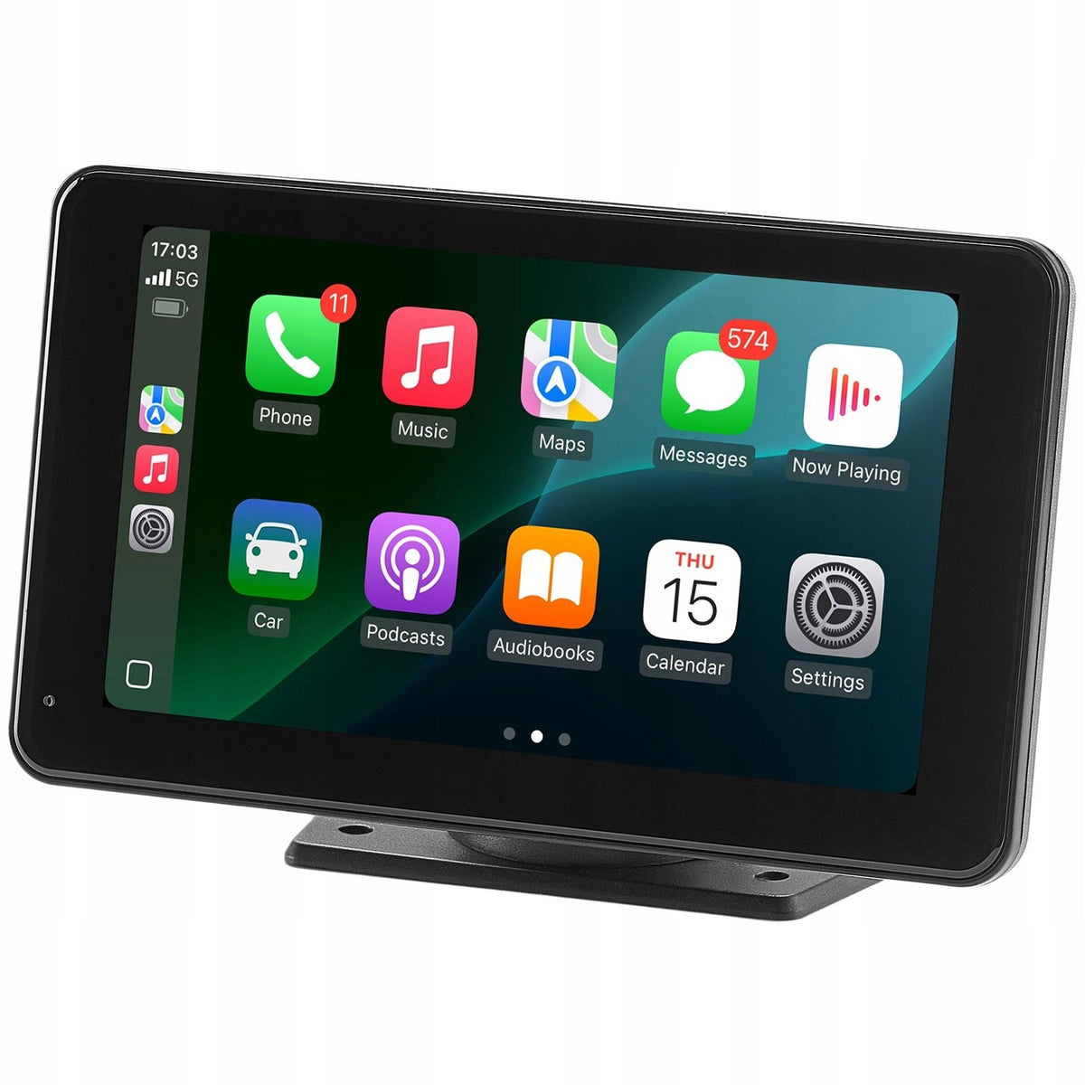 BEZPRZEWODOWE RADIO SAMOCHODOWE VEVOR 7 CALI HD DOTYKOWY EKRAN CARPLAY