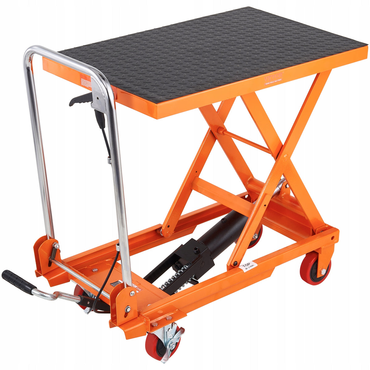 PODNOŚNIK NOŻYCOWY HYDRAULICZNY VEVOR 150 KG MOCNY WÓZEK PODNOŚNIKOWY