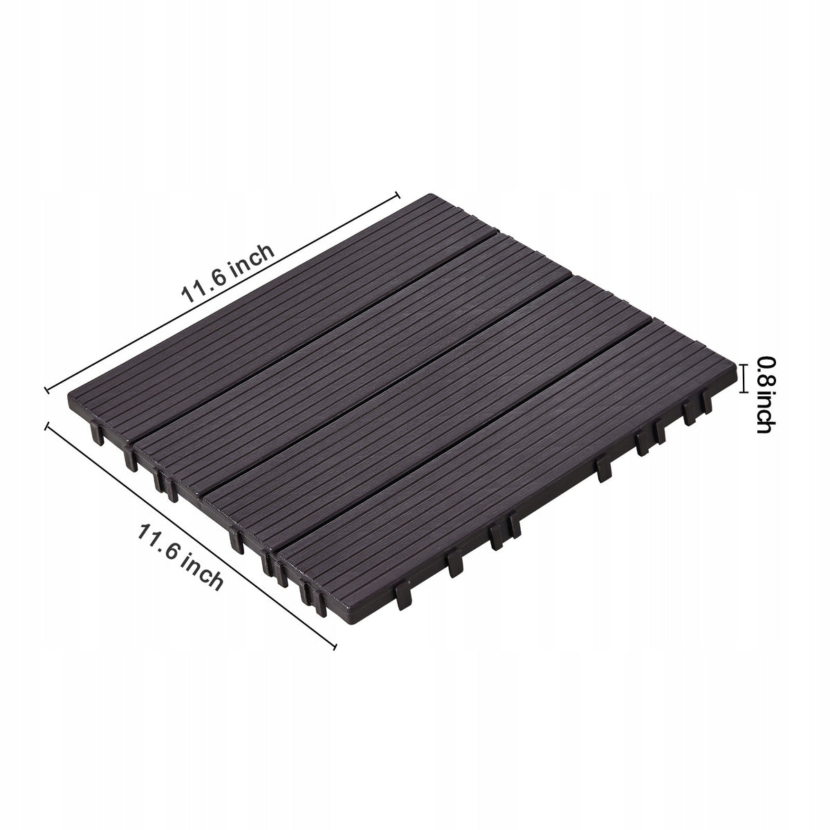 PŁYTKI TARASOWE VEVOR 36 ELEMENTÓW 30X30 CM MOCNE WODOODPORNE