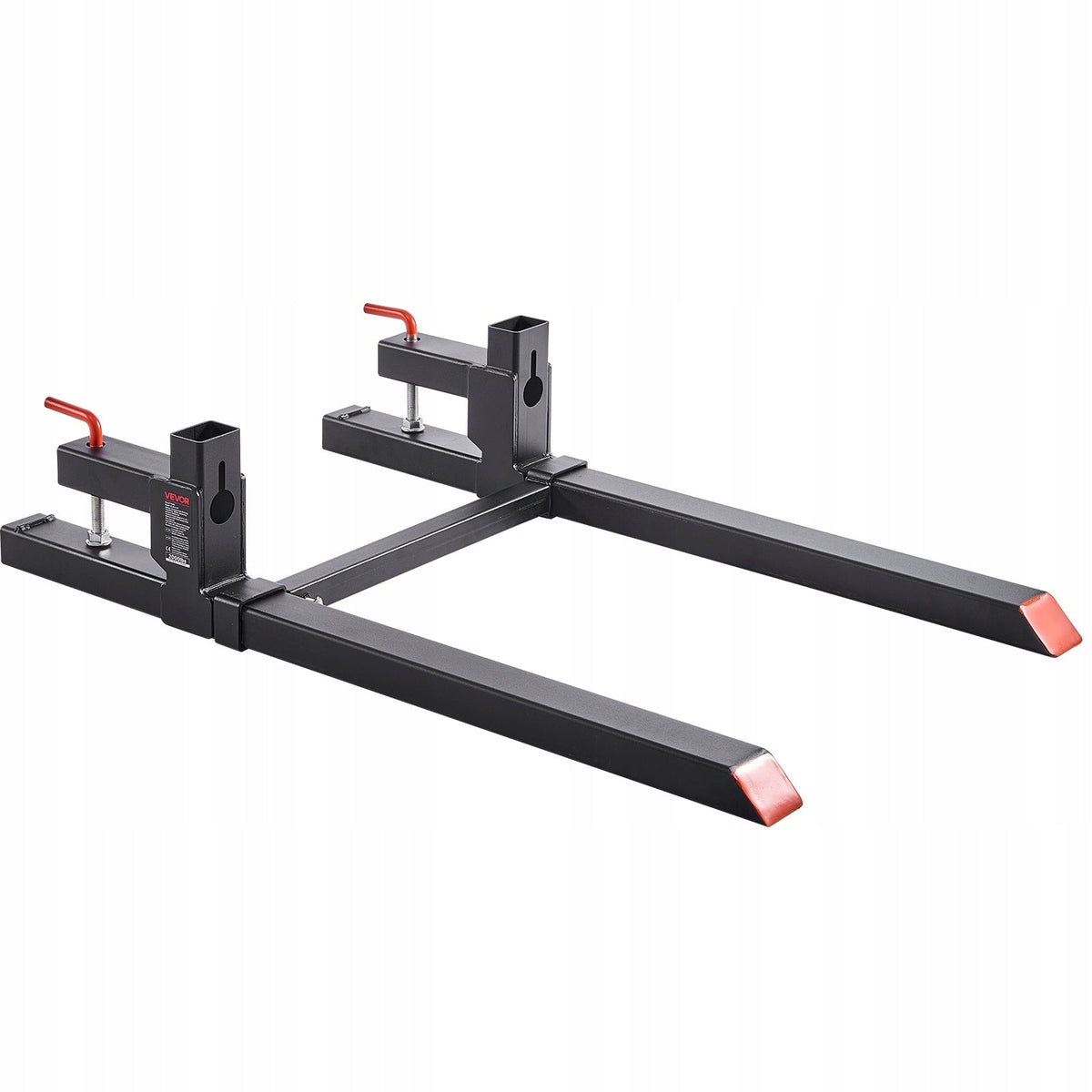 MOCNE WIDŁY PALETOWE VEVOR 907 KG ZACISKOWE 1090 MM REGULOWANY STABILIZATOR