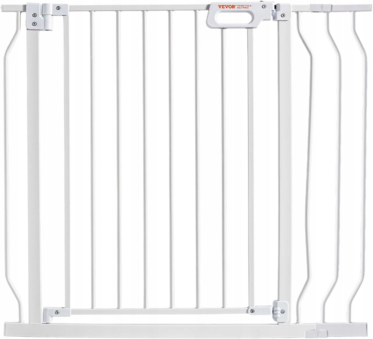 BRAMKA ZABEZPIECZAJĄCA VEVOR DOOR REGULOWANA 749-990 MM BIAŁA MOCNA