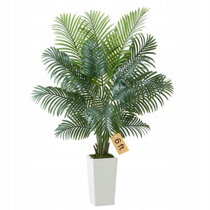 VEVOR SZTUCZNA PALMA ARECA 6 STOP 1829MM MOCNA TROPIKALNA ROŚLINA