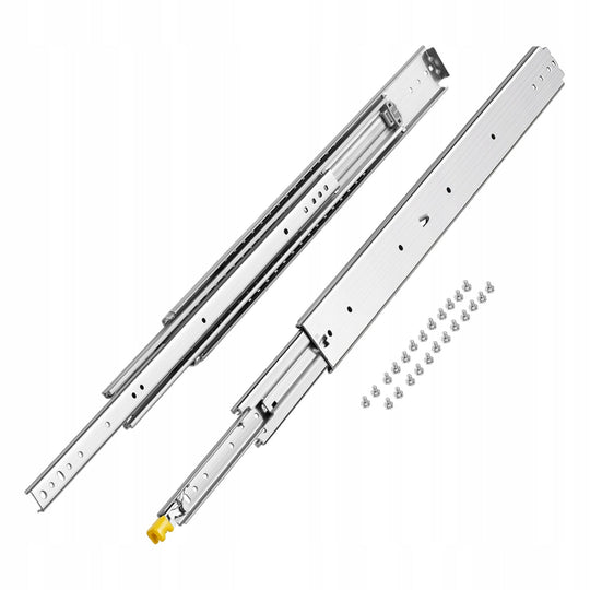 VEVOR PARA PROWADNIC DO SZUFLAD PEŁNY WYSUW 812 MM UDŹWIG 226 KG SOLIDNE