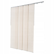 ZASŁONY PANELOWE VEVOR ROZSUWANA SZYNA 116-218 CM 4 PANELE POLIESTER