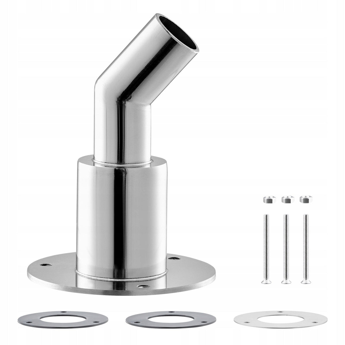 VEVOR PRZELOTOWY ELEMENT UKŁADU WYDECHOWEGO 24MM STAL NIERDZEWNA SOLIDNY