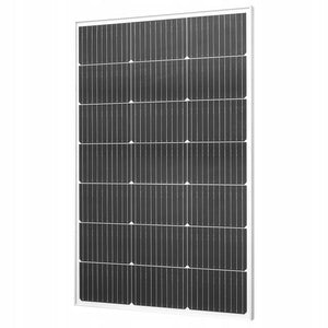 MONOKRYSTALICZNY PANEL SŁONECZNY VEVOR 100W PREMIUM 23 SPRAWNOŚCI IP65