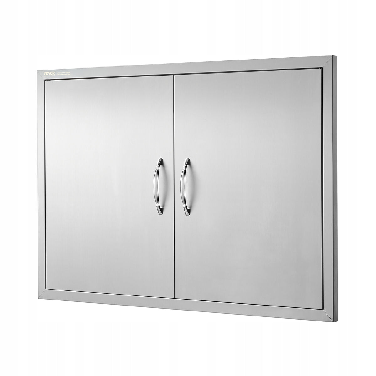 DRZWI DOSTĘPOWE DO GRILLA VEVOR 990X660 MM PODWÓJNE STAL NIERDZEWNA PREMIUM