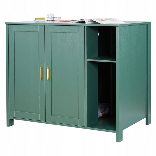 PROFESJONALNA SZAFKA NA KUWETĘ DLA KOTA VEVOR 1050X680X885 MM Z SZUFLADĄ