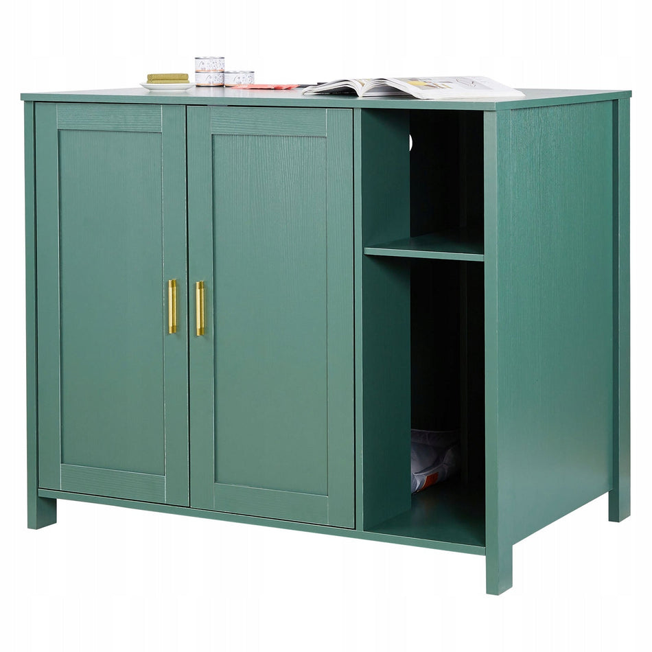 PROFESJONALNA SZAFKA NA KUWETĘ DLA KOTA VEVOR 1050X680X885 MM Z SZUFLADĄ
