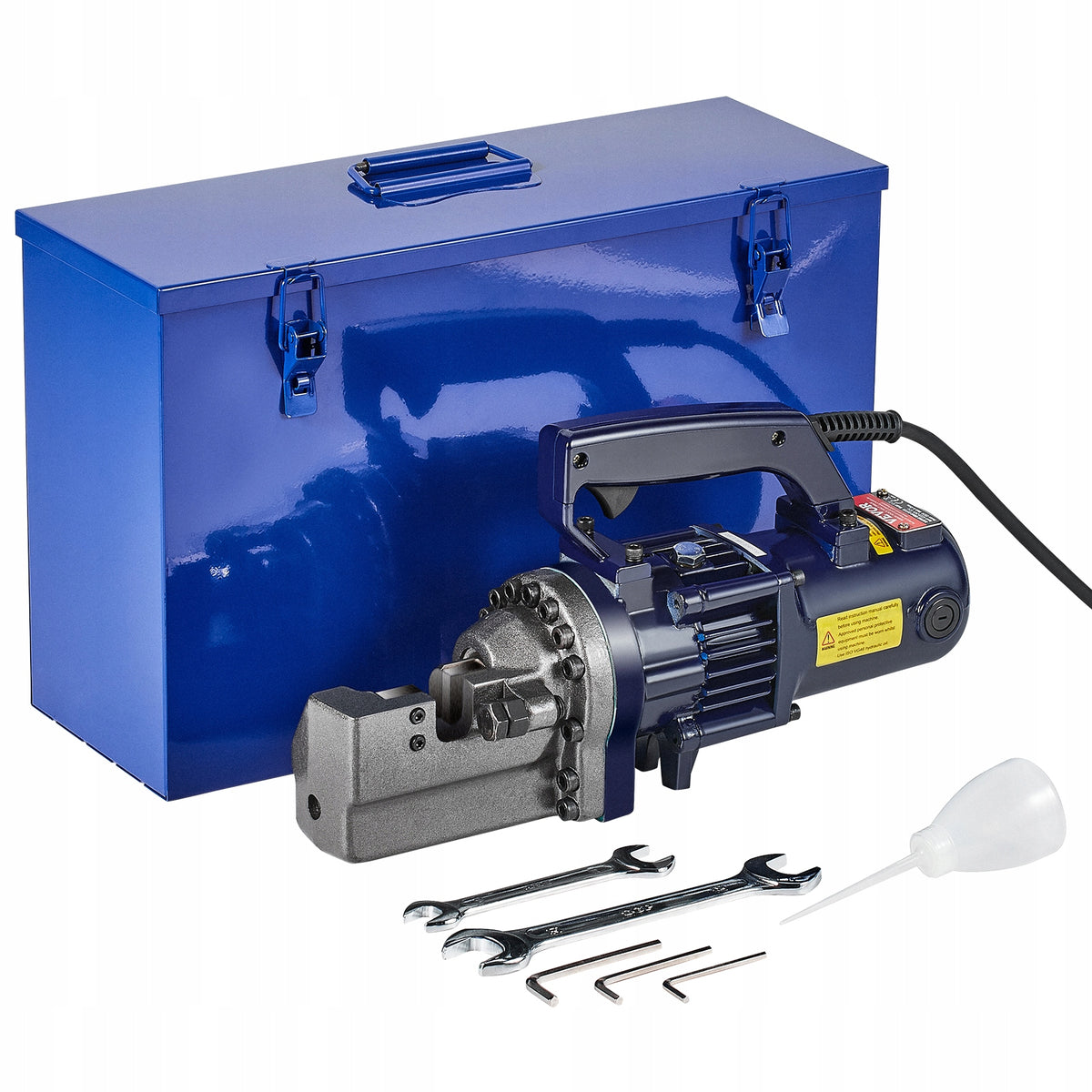 ELEKTRYCZNO-HYDRAULICZNA PRZECINARKA DO PRĘTÓW VEVOR 1700W CIĘCIE 5-25MM