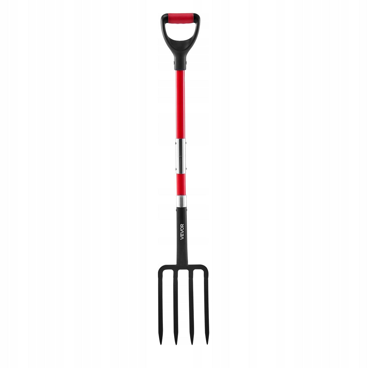 WIDŁY DO OBORNIKA VEVOR 4-ZĘBOWE MOCNE Z UCHWYTEM Z WŁÓKNA SZKLANEGO 114CM