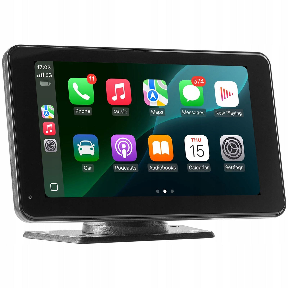 BEZPRZEWODOWE RADIO SAMOCHODOWE VEVOR 7 CALI HD DOTYKOWY EKRAN CARPLAY
