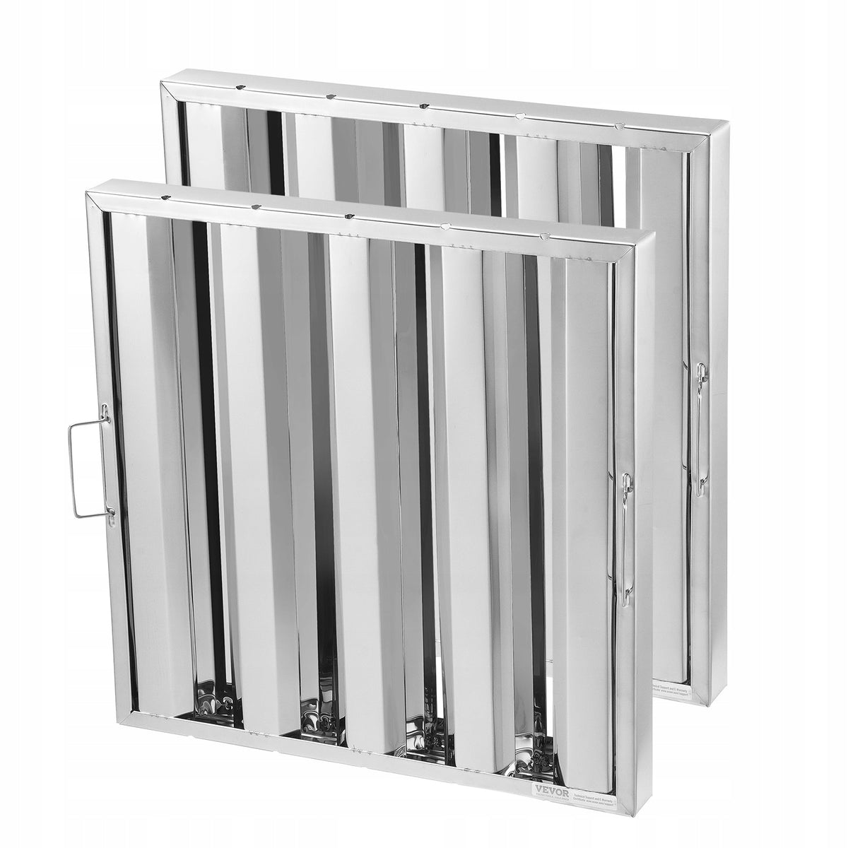 FILTR DO OKAPU KUCHENNEGO VEVOR 2 SZT STAL NIERDZEWNA 493X493X45 MM PREMIUM