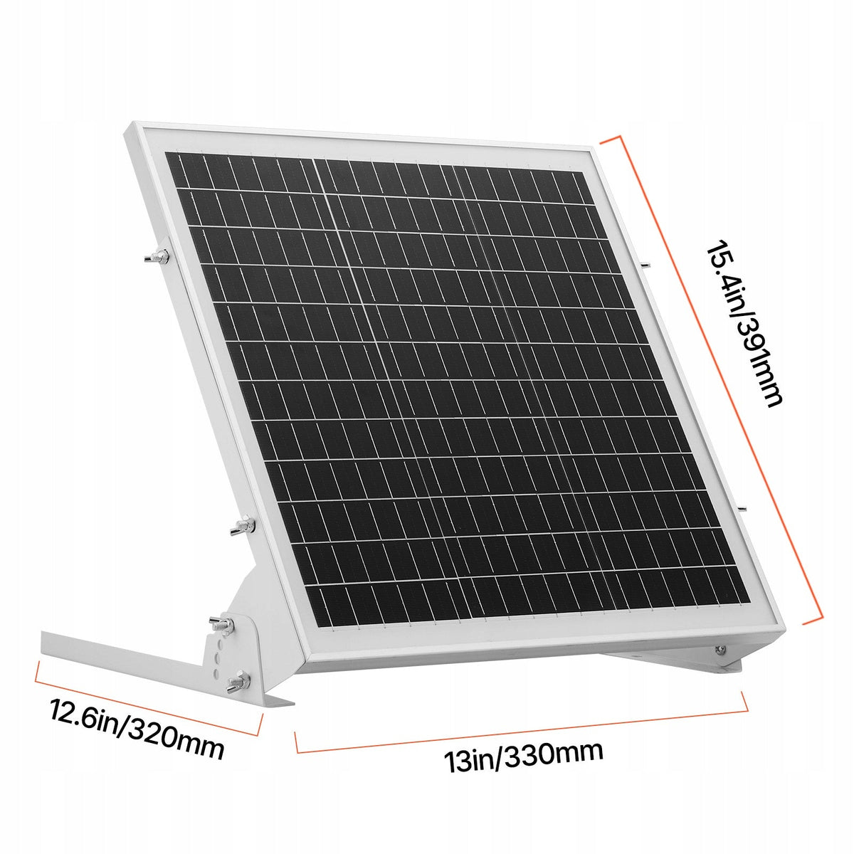 ZESTAW PANELI SŁONECZNYCH MONOKRYSTALICZNYCH VEVOR 12V 20W MPPT IP65