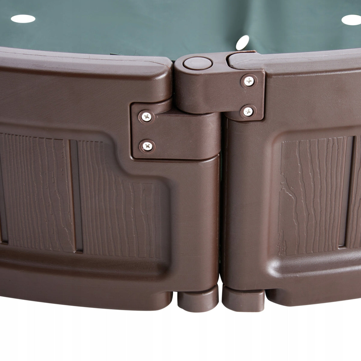 PROFESJONALNA PIASKOWNICA VEVOR Z POKRYWĄ 183X105X23 CM OWALNA HDPE