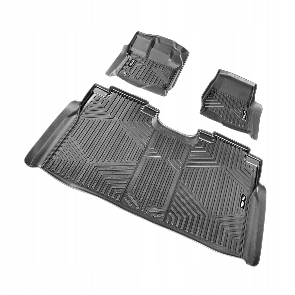 DYWANIKI SAMOCHODOWE VEVOR DO FORDA F-150 2015-2024 PREMIUM 3-CZĘŚCIOWE TPE
