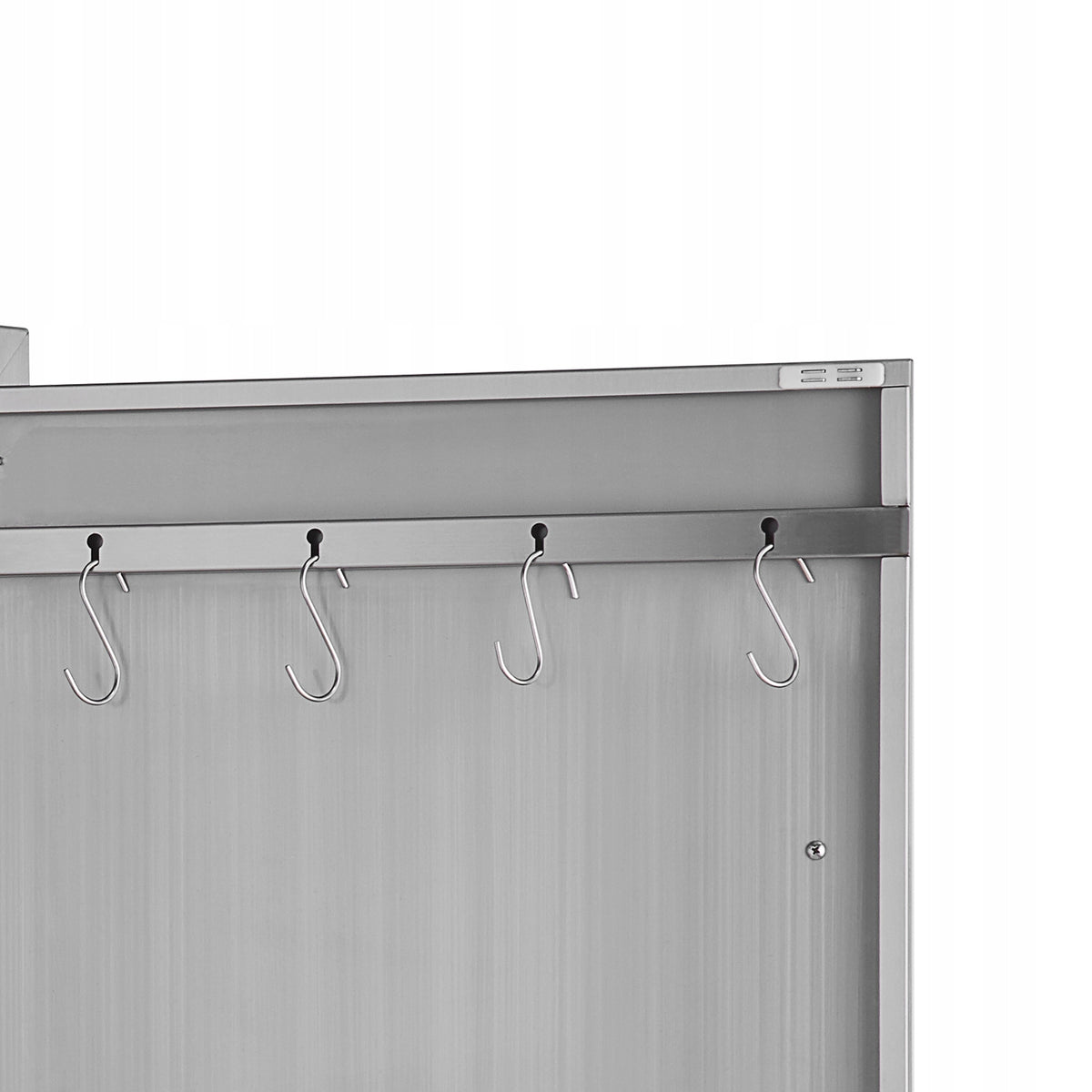 DRZWI DOSTĘPOWE DO GRILLA VEVOR 990X660 MM PODWÓJNE STAL NIERDZEWNA PREMIUM