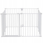 BRAMKA ZABEZPIECZAJĄCA DLA PSA VEVOR BABY GATE 4877 MM SZEROKA 8 PANELI