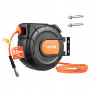 Wąż pneumatyczny na bębnie VEVOR 20 m, 9,5 mm, PVC | 1