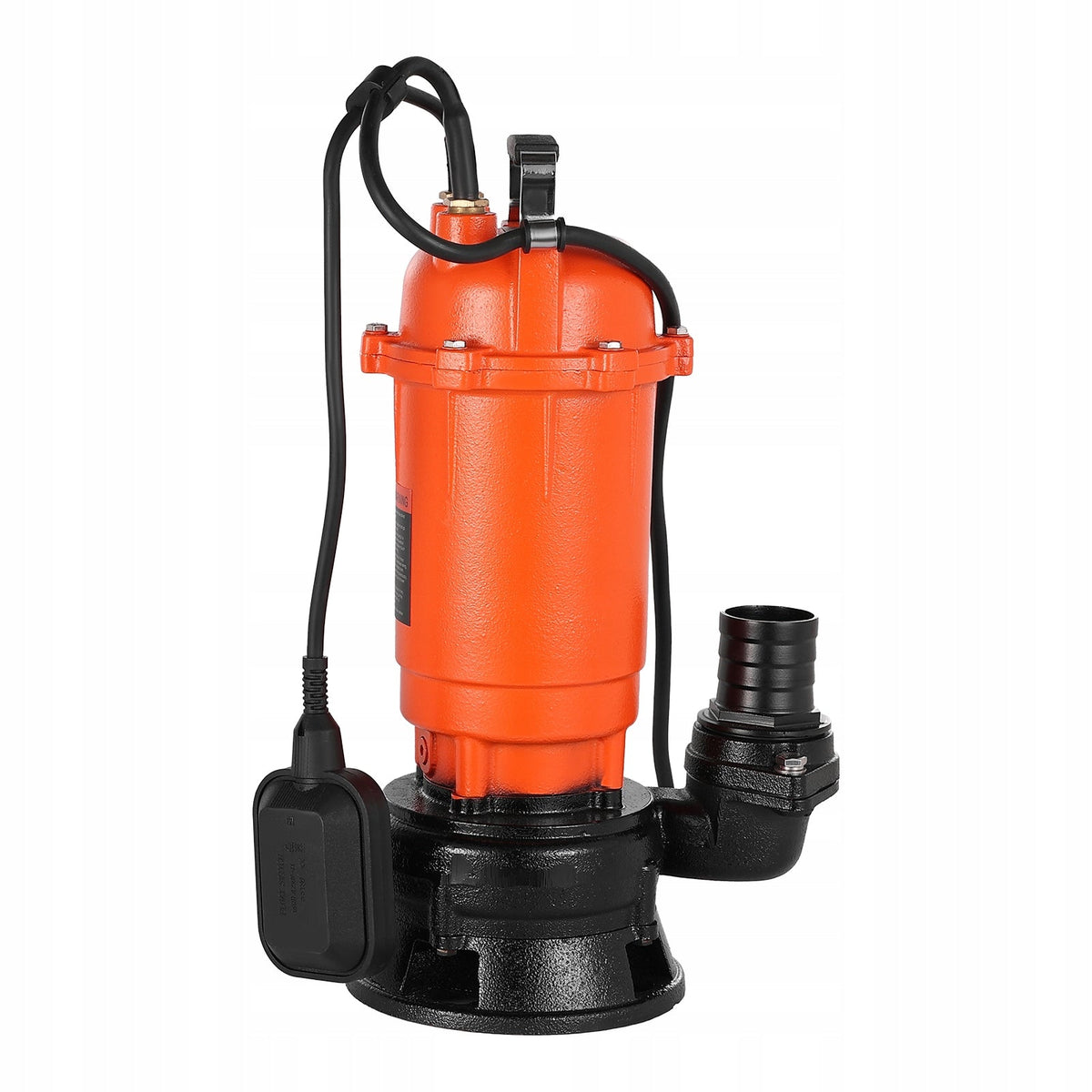 VEVOR POMPA ZANURZENIOWA 1500W 21000L H ŻELIWNA DO BRUDNEJ WODY