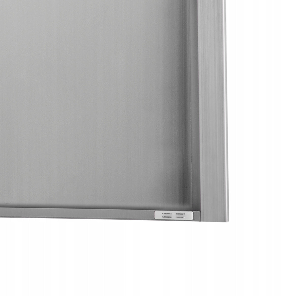 DRZWI DOSTĘPOWE DO GRILLA VEVOR 774X532 MM PODWÓJNE STAL NIERDZEWNA PREMIUM
