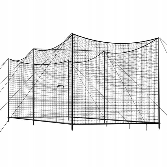 SIATKA DO KLATKI BASEBALL VEVOR 10668X3200X3100MM SOLIDNA WZMOCNIONA