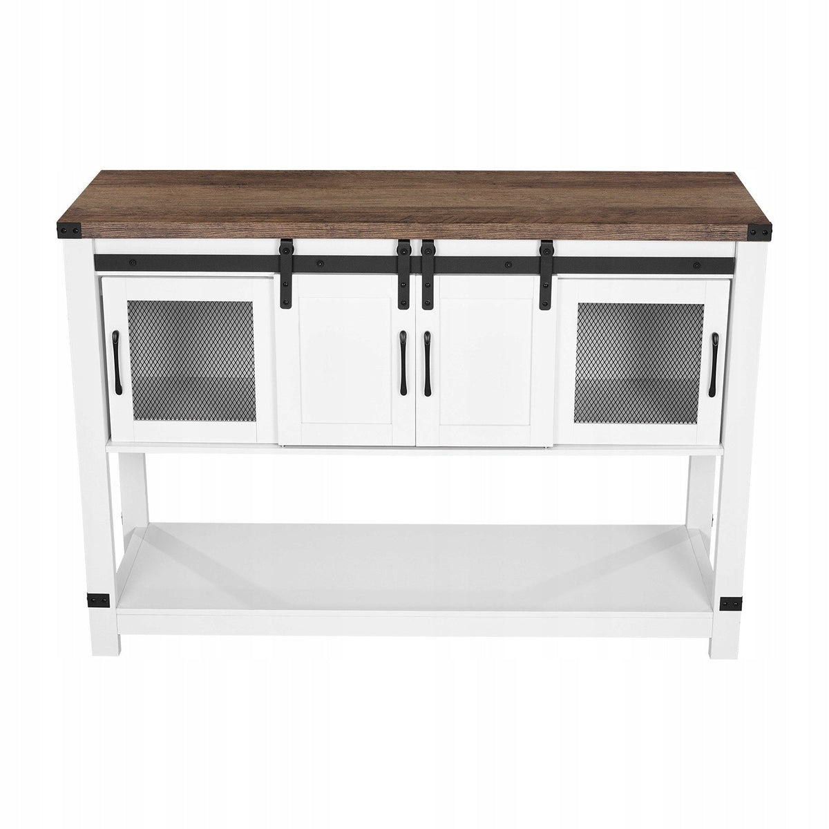 VEVOR BAREK KAWOWY FARMHOUSE 120X39.8X83 CM 4-POZIOMOWY SOLIDNY MEBEL