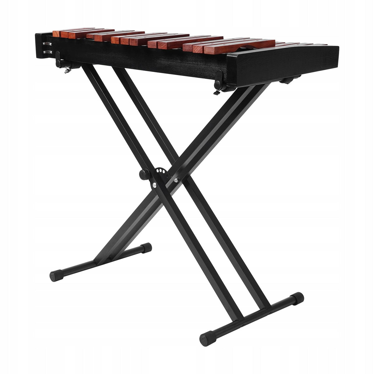 PROFESJONALNY DREWNIANY VEVOR GLOCKENSPIEL 32 NUTY Z REGULOWANYM STOJAKIEM
