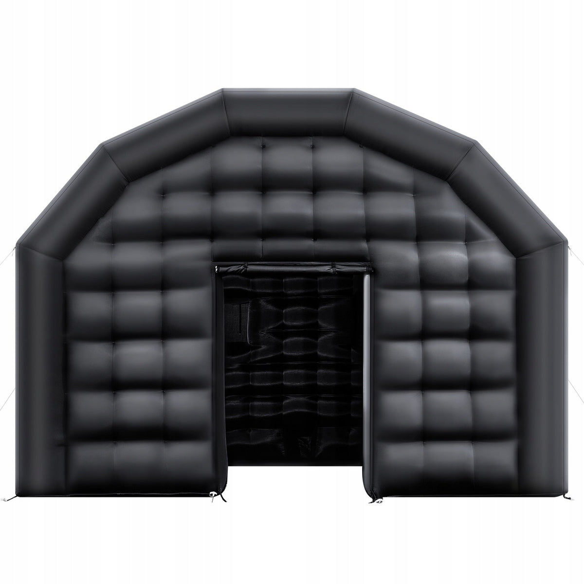 NADMUCHIWANY NAMIOT IMPREZOWY VEVOR 5X4X3 8 M CZARNY SOLIDNY I PRZESTRONNY